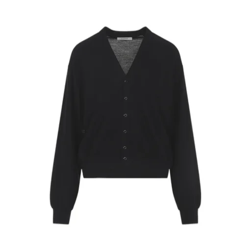 Long-Sleeved Knitted Cardigan