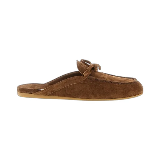 Miu Miu Logo-Detailed Slip-On Mules