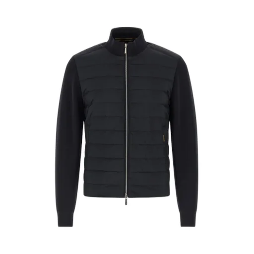 Moorer Duncan High-Neck Quilted Jacket
