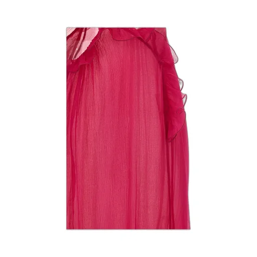 Nensi Dojaka Cut-Out Frilled Gown