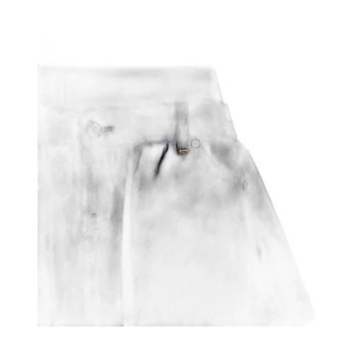 Five-Pocket Mini Denim Skirt
