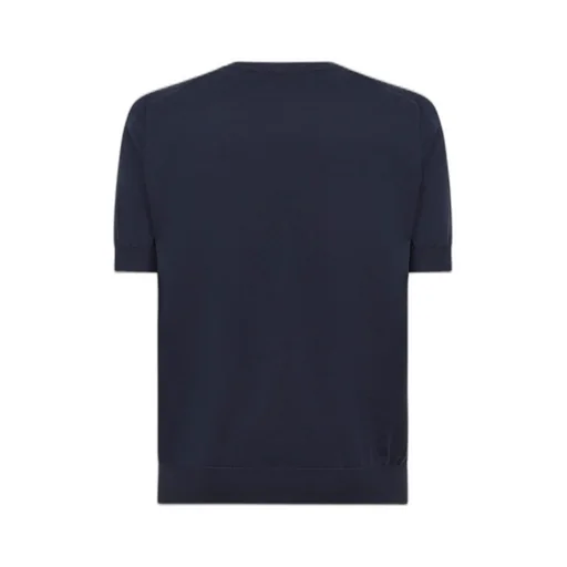 Brunello Cucinelli Short Sleeved Ribbed Jumper