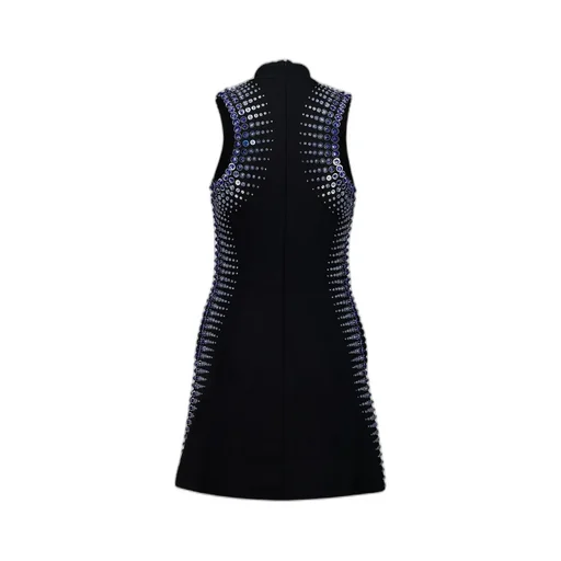 Embellished Sleeveless Mini Dress