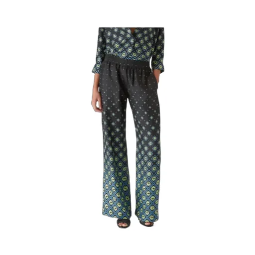 Degrade Monogram Silk Trousers