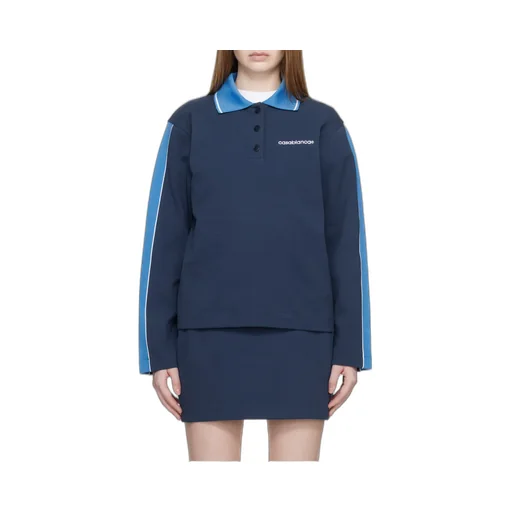 Casablanca Punto Polo Collared Sweatshirt