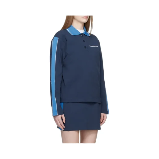 Casablanca Punto Polo Collared Sweatshirt