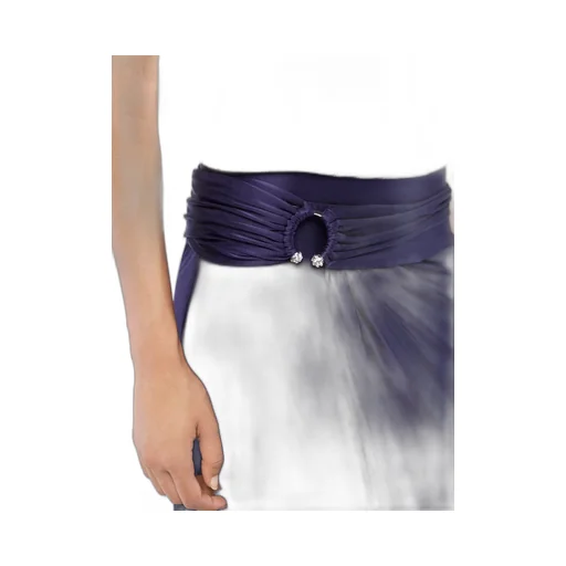 Rabanne Midi Piercing Jersey Skirt