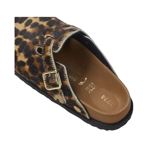 Leopard Print Mules
