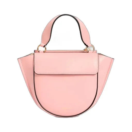 Hortensia Piccola Handle Leather Tote Bag