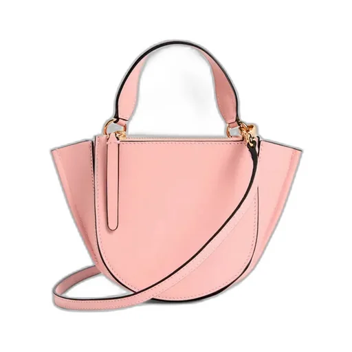 Hortensia Piccola Handle Leather Tote Bag