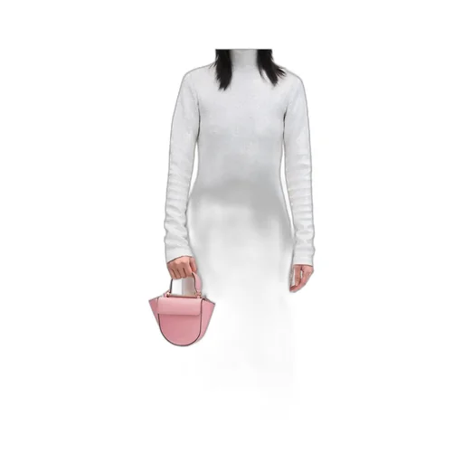 Hortensia Piccola Handle Leather Tote Bag