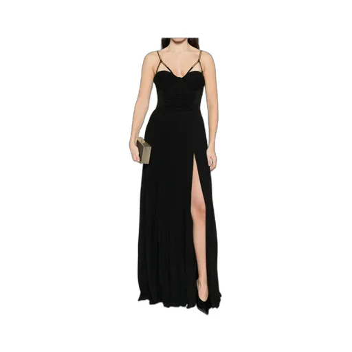Bustier Belted Maxi Dress