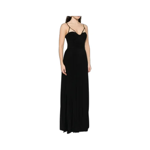 Bustier Belted Maxi Dress