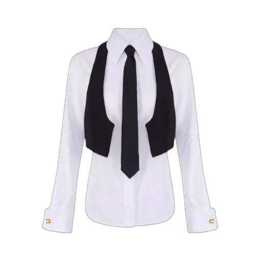 Tie Collared Shirt