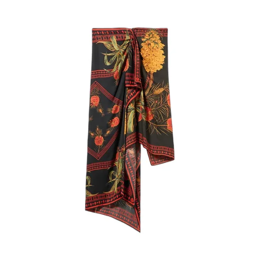 Printed Half-Length Skirt