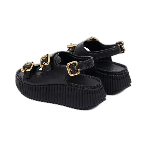 Chloé Nama Wedge Sandals