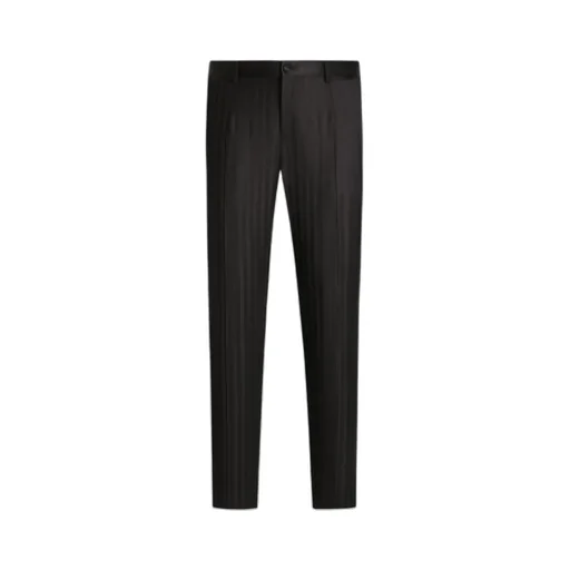 Dolce & Gabbana Satin Striped Trousers