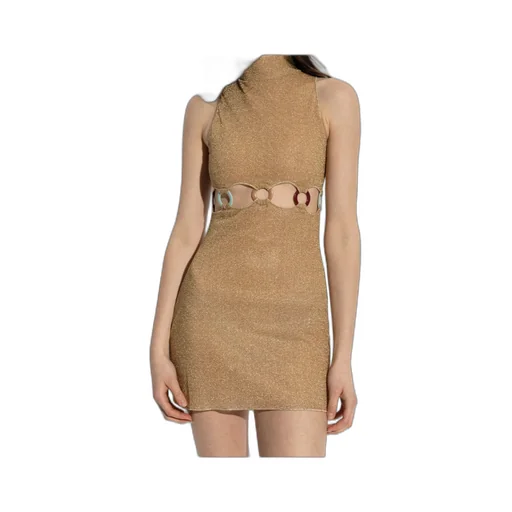 OsÉRee Beaded Detailed Cut Out Dress