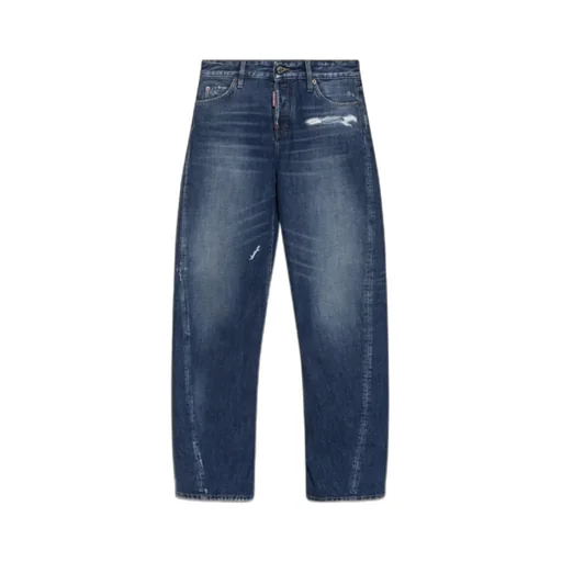 Dsquared2 Distressed Loose-Fit Jeans