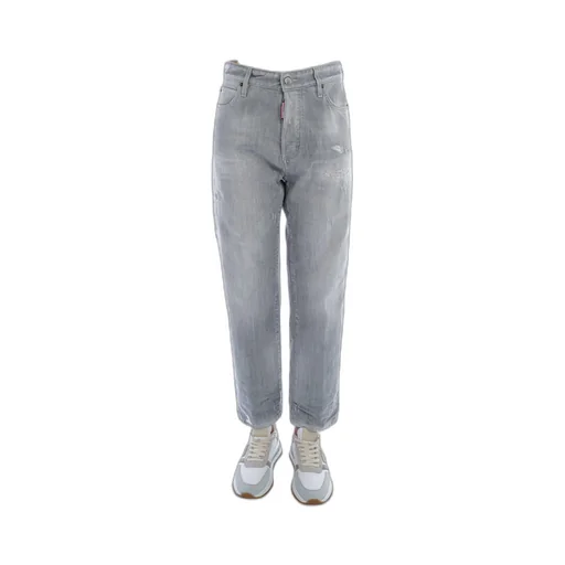 Dsquared2 Distressed Cropped Jeans