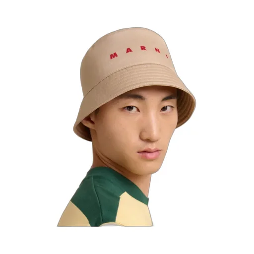 Marni Water-Repellent Gabardine Bucket Hat