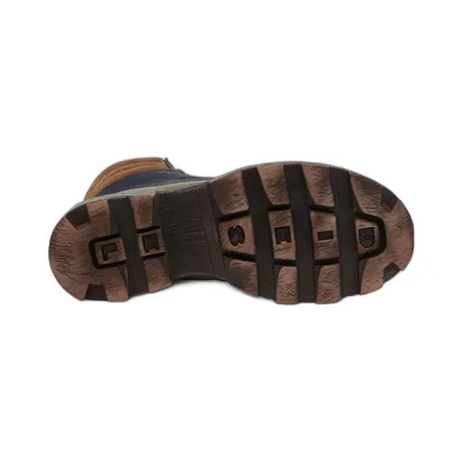 D-Hammer Padded-Collar Lace-Up Boots