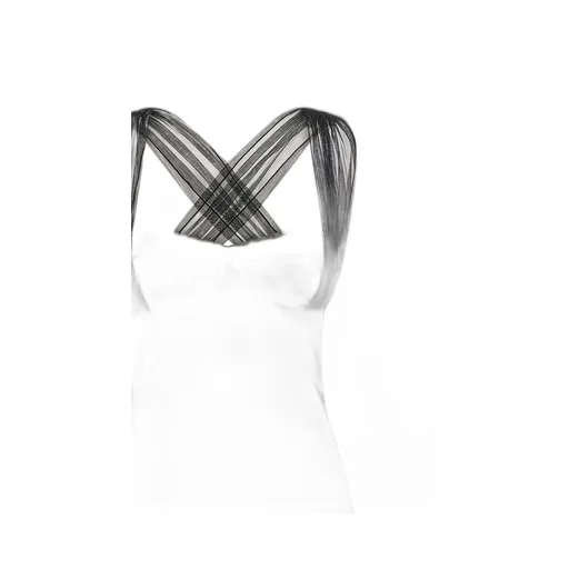 Nensi Dojaka Draped Padded Cup Mini Dress