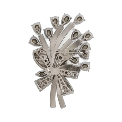Dolce & Gabbana Floral Embellished Brooch
