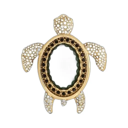 Dolce & Gabbana Turtle-Shaped Embellished Brooch