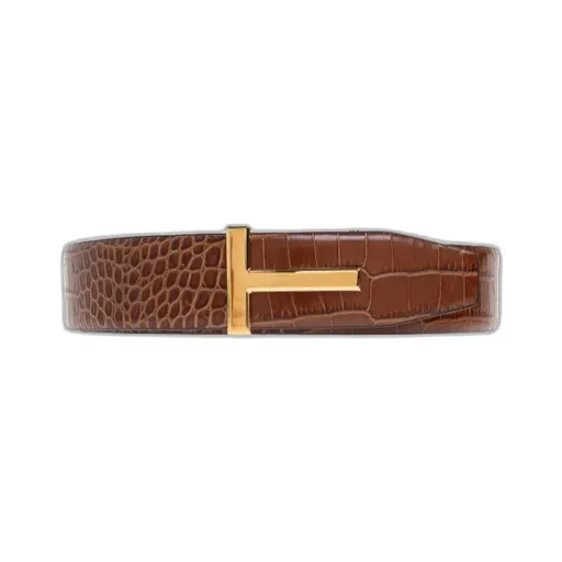 Tom Ford T Icon Embossed Belt