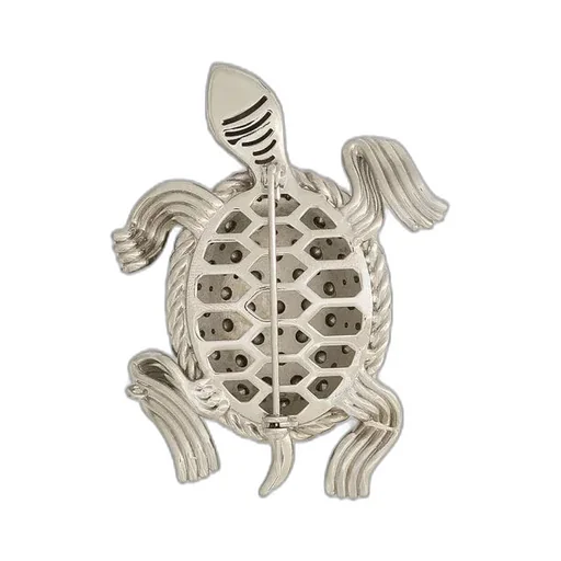 Dolce & Gabbana Turtle-Shaped Embellished Brooch