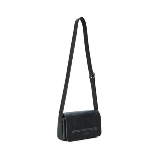 Flap Leather Crossbody Bag
