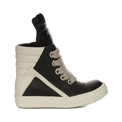 Jumbolace Geobaskets Extended-Tongue Geometric-Panels Sneakers
