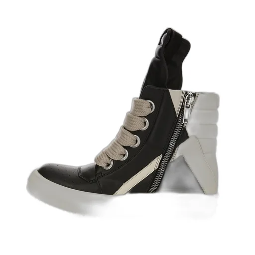 Jumbolace Geobaskets Extended-Tongue Geometric-Panels Sneakers