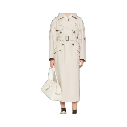 Long-Sleeved Trench Coat