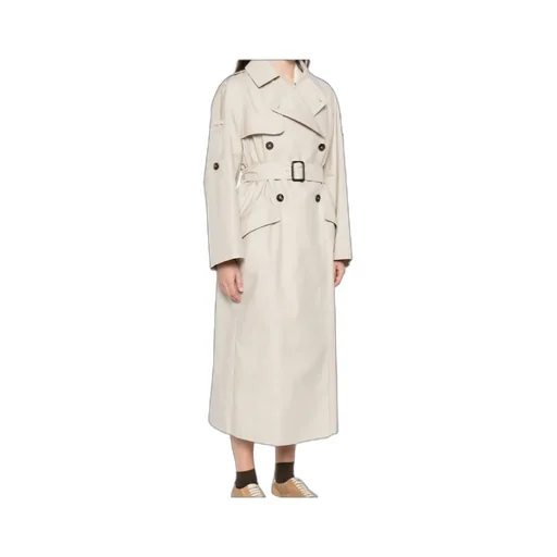 Long-Sleeved Trench Coat