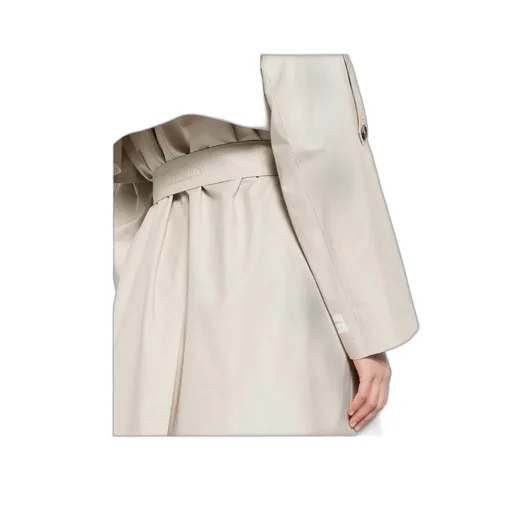 Long-Sleeved Trench Coat
