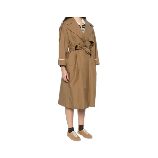 Long-Sleeved Trench Coat