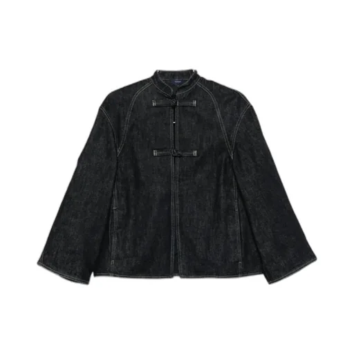 Long-Sleeved Denim Jacket