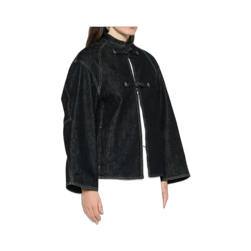 Long-Sleeved Denim Jacket