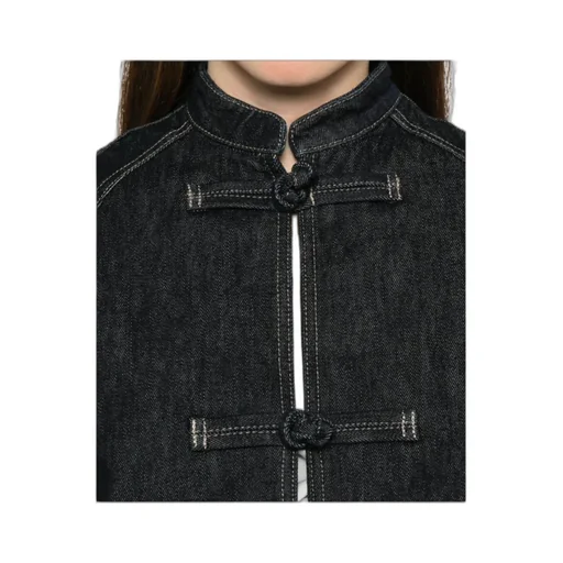Long-Sleeved Denim Jacket