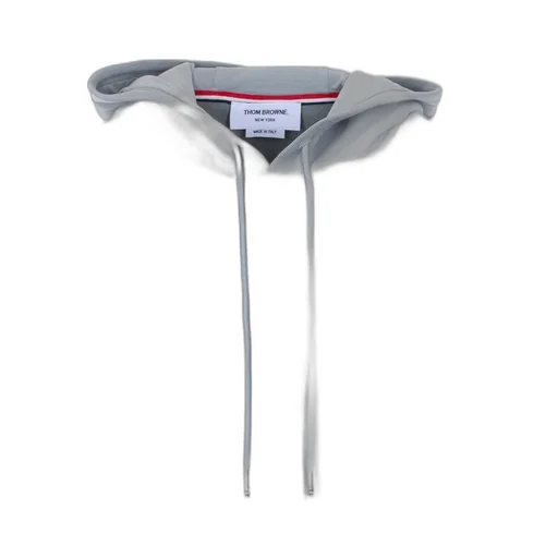 Thom Browne	Logo Patch Drawstring Hoodie