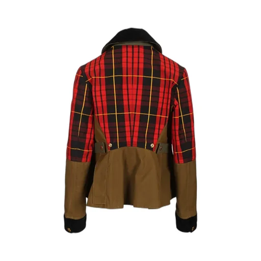 Alexander Mcqueen Tartan Ripstop Jacket