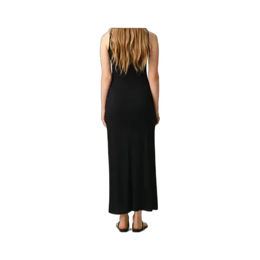 Ami Jersey Maxi Lavalliere Dress