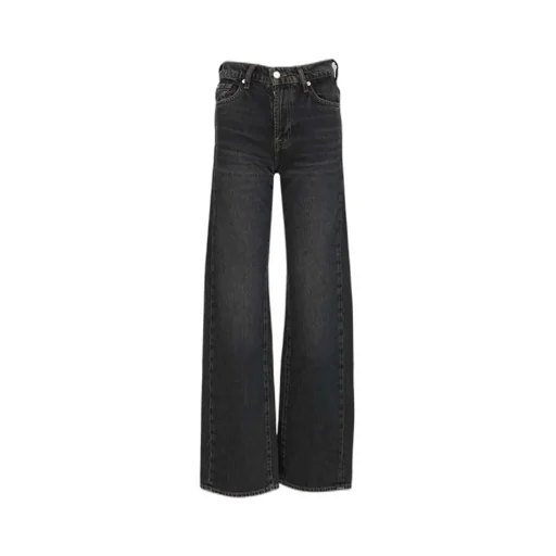 7 For All Mankind Tess High-Waist Straight Jeans
