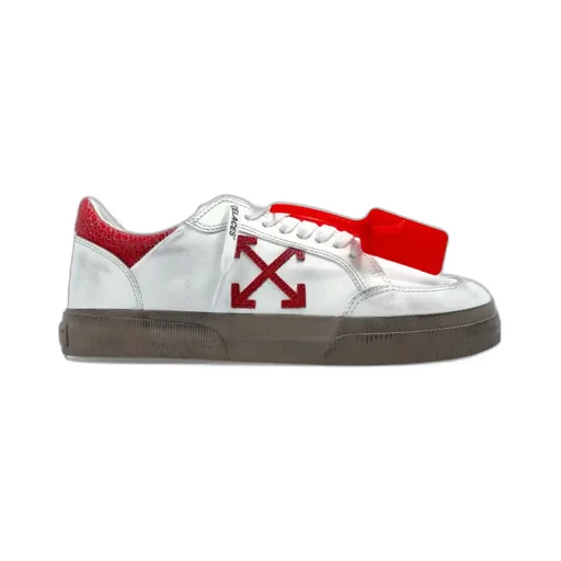 Off-White Logo Patch Lace-Up Sneakers