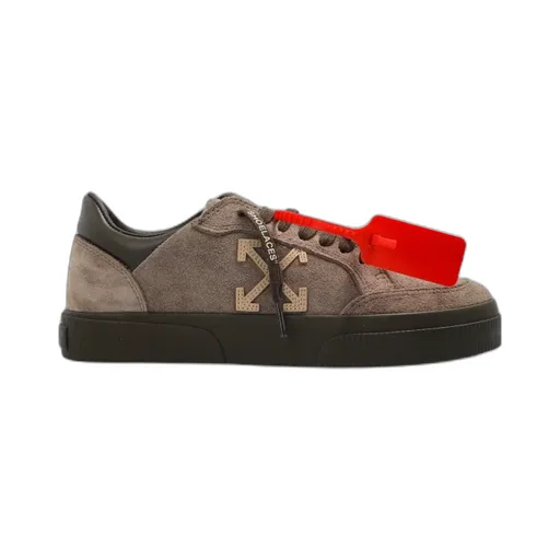 Off-White Logo Patch Lace-Up Sneakers