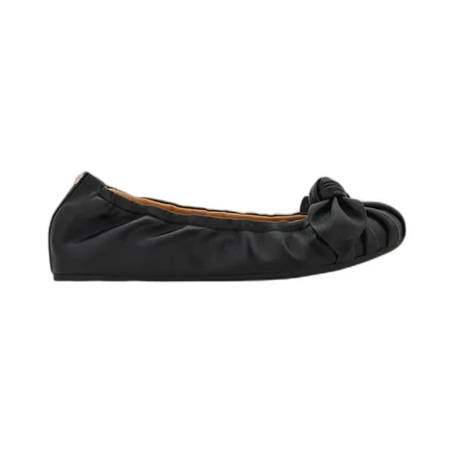 Bow Embellished Ballet Flat
