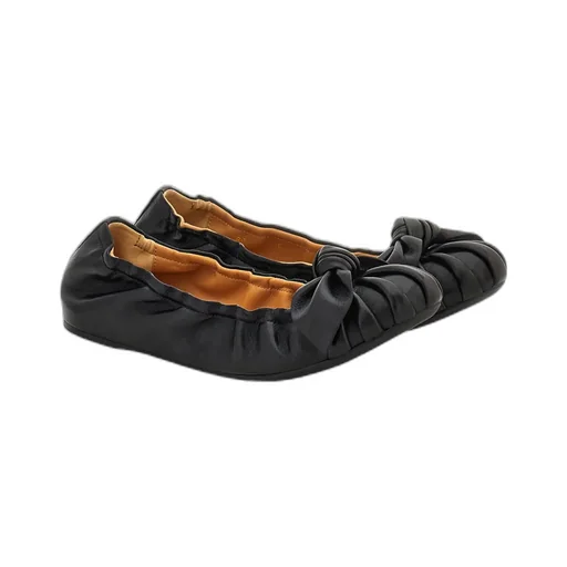 Bow Embellished Ballet Flat
