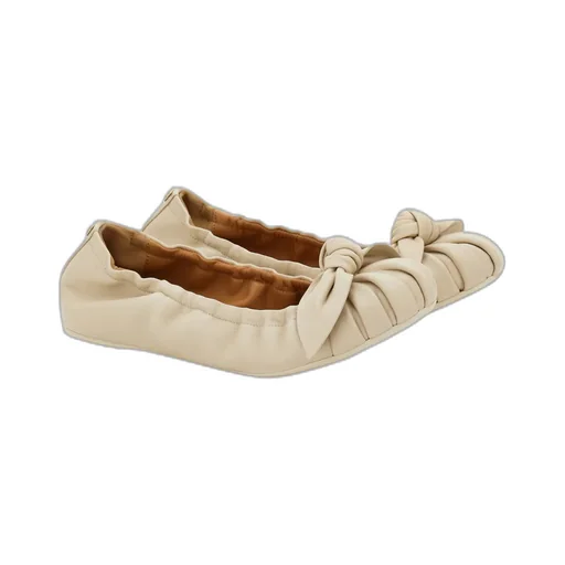 Bow Embellished Ballet Flat